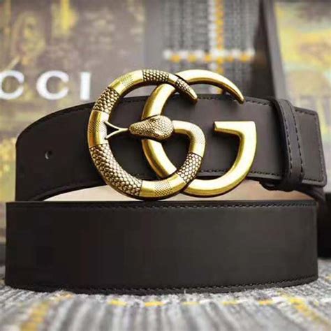 gucci buckle with a snake|Gucci double snake leather belt.